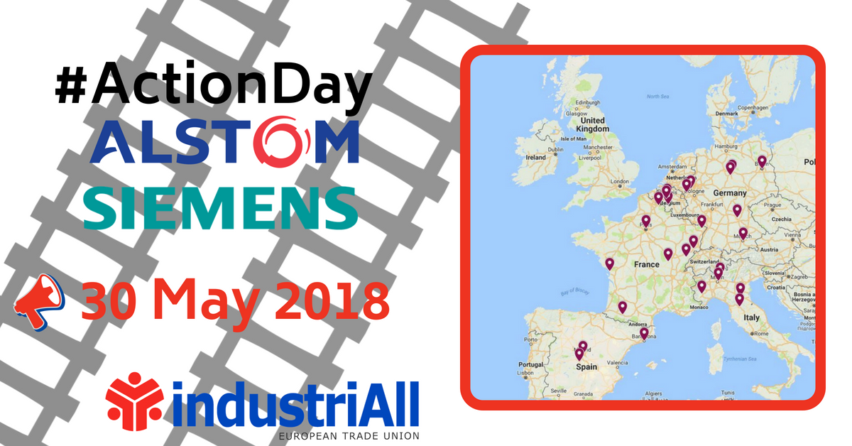Alstom & Siemens’ future at the heart of extraordinary European Action Day