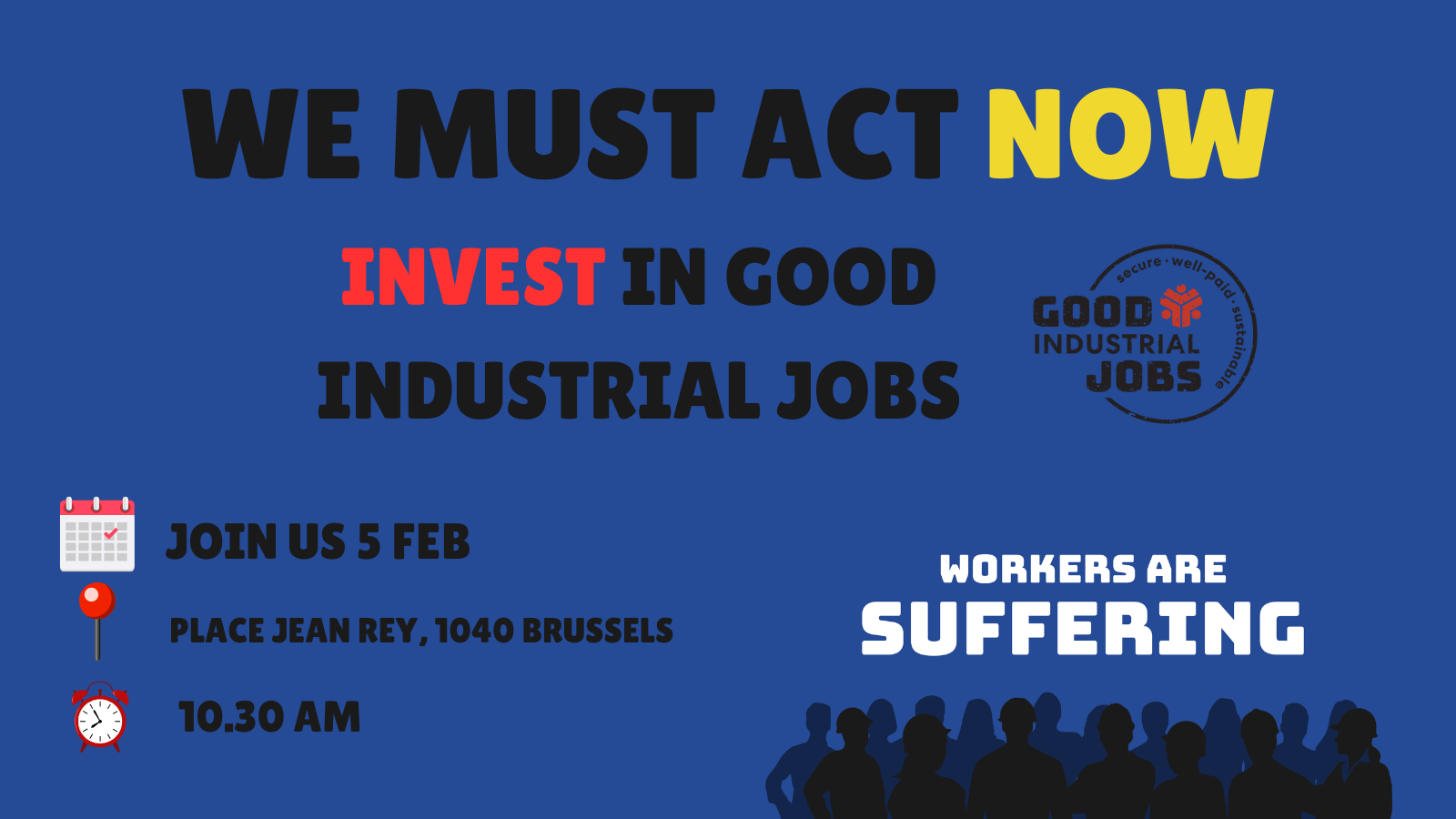 5 February: Join Us in Brussels to defend Europe's Industrial Future