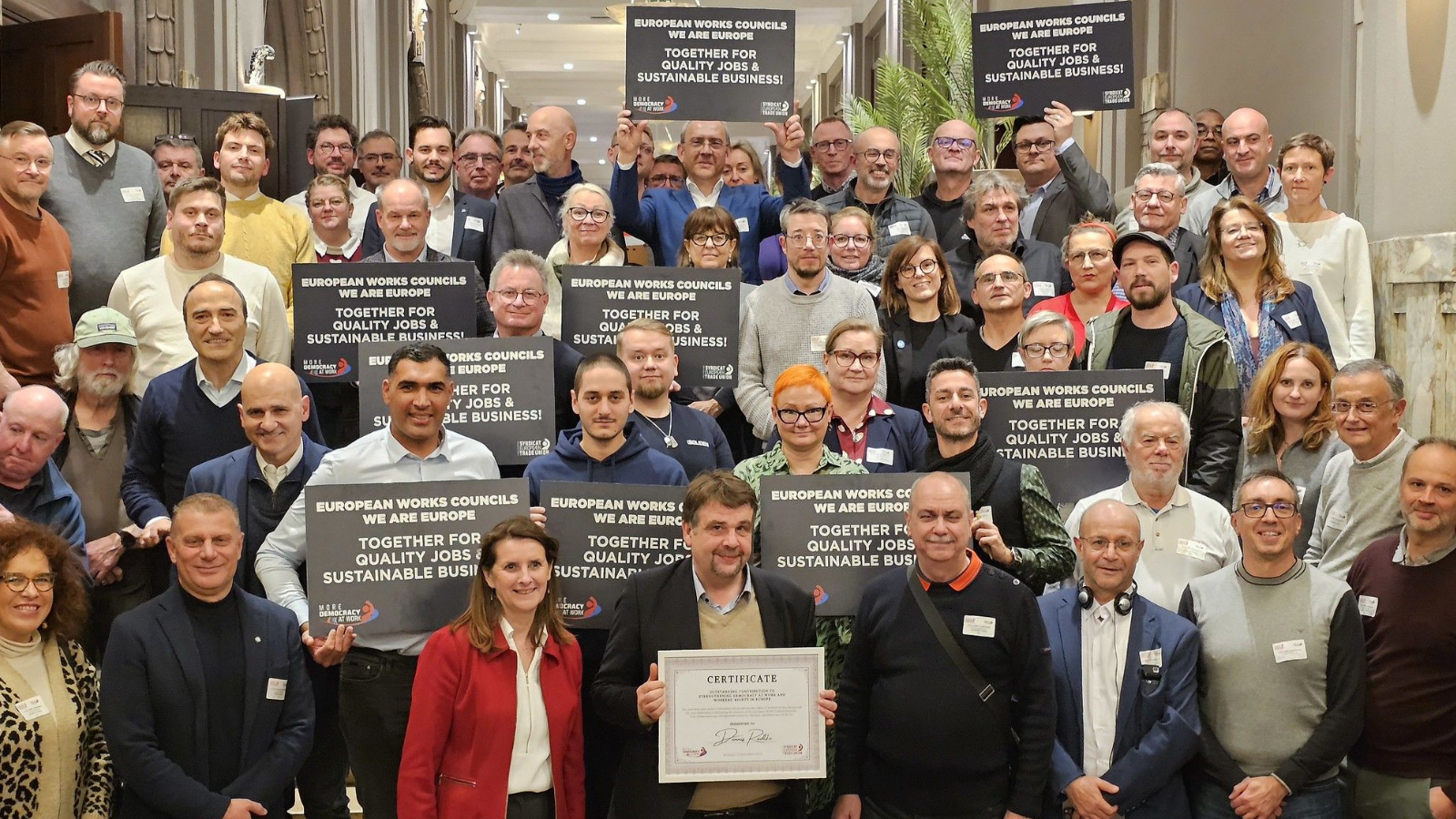 European Works Council Conference marks major leap forward for workers’ rights